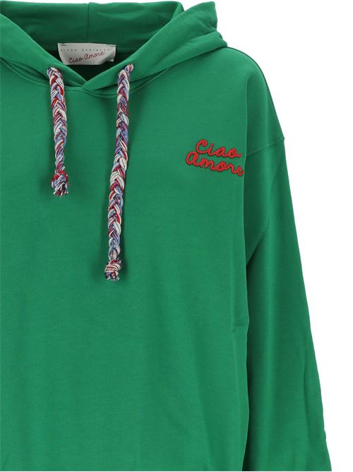 Unisex green hoodie Giada Benincasa | 200912